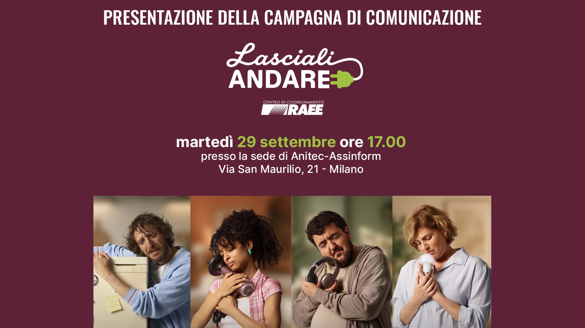 “Lasciali Andare”: AIRES in prima linea nella grande campagna nazionale per il corretto riciclo dei RAEE coordinata dal Centro di Coordinamento Raee