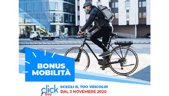 Scegli il tuo veicolo! Click Day 3 Novembre 2020